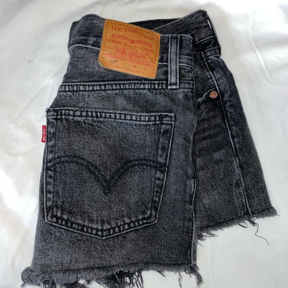 Black Levi Shorts